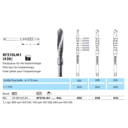 RF210LM1-020-RAL-fraise-dentaire