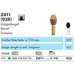 Z811-033C-FG-fraise-dentaire