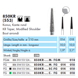 850KR-014C-FG-fraise-dentaire